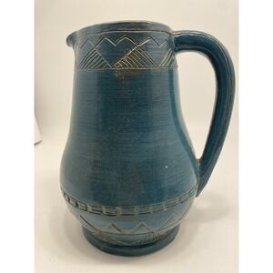 Vintage Blue Pitcher